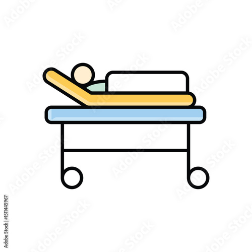 Stretcher  Icon vector