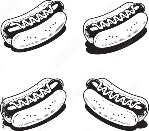 Hot Dog SVG – Classic Fast Food Clipart for Cricut & Sublimation Projects

Grilled Hot Dog PNG – Summer BBQ Food Design for T-Shirts & Stickers

Funny Hot Dog SVG – Ketchup & Mustard Cartoon Graphic f