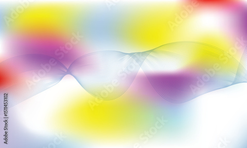 Abstract Gradian Colorful Rainbow illustration art background
