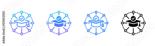 Education Multi Style Icon Set