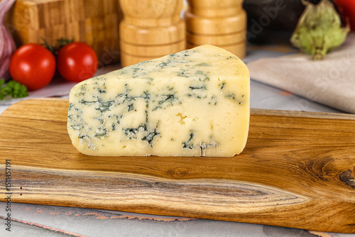 Dor blue cheese with mold photo