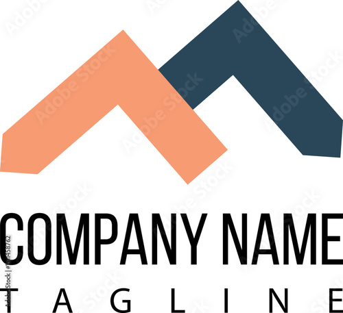 simple elegant adventure company logo
