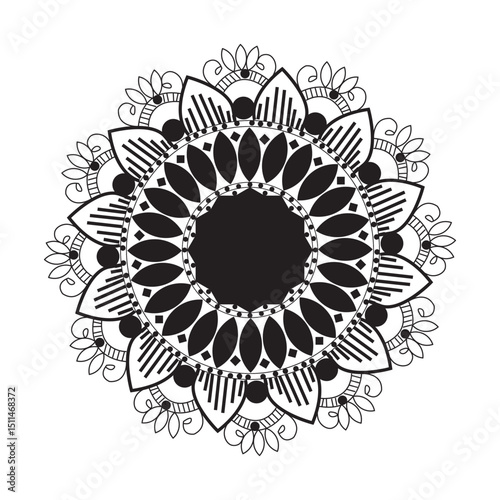 Elegant Lineal Mandala Background Designs for Graphic Projects