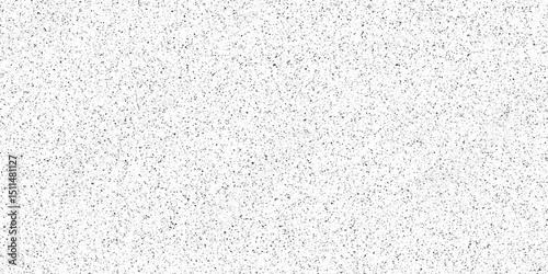 White granite terrazzo floor seamless pattern .concrete textured surface .Grain dots white wall background texture .stone granite black white background marble surface pattern.