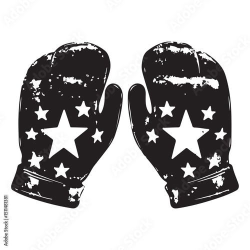 Soccer goalkeeper glove icon. Simple illustration of soccer goalkeeper glove vector icon for web design isolated on white background