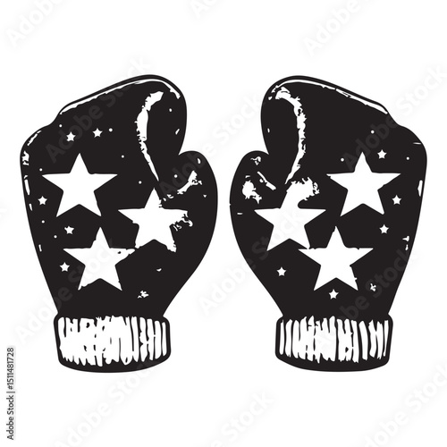 Soccer goalkeeper glove icon. Simple illustration of soccer goalkeeper glove vector icon for web design isolated on white background