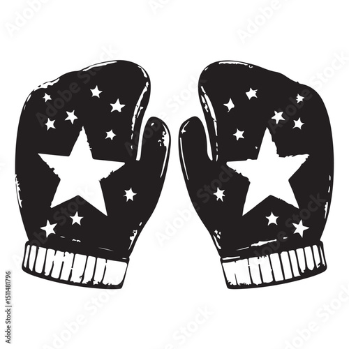 Soccer goalkeeper glove icon. Simple illustration of soccer goalkeeper glove vector icon for web design isolated on white background