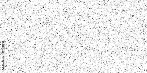 White granite terrazzo floor seamless pattern .concrete textured surface .Grain dots white wall background texture .stone granite black white background marble surface pattern.