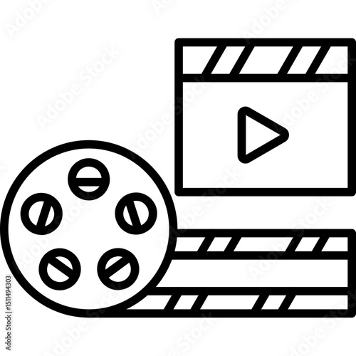 Film Reel Icon