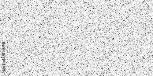 White granite terrazzo floor seamless pattern .concrete textured surface .Grain dots white wall background texture .stone granite black white background marble surface pattern.