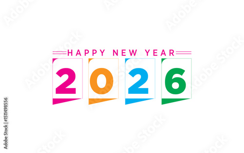Happy New Year 2026 – A Colorful Celebration of New Beginning
