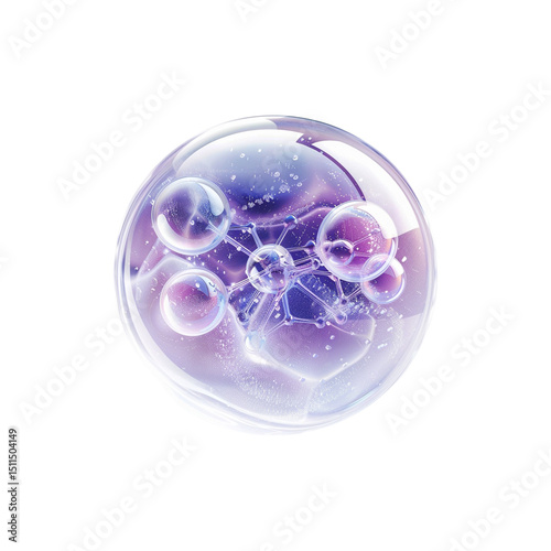 Molecule Water Bubble png