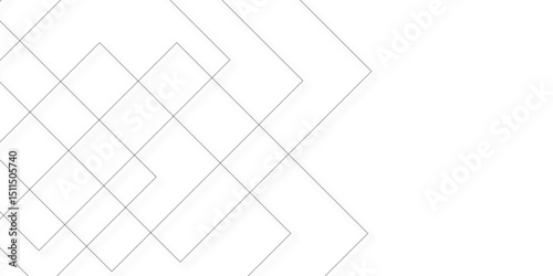 Modern geometrical dynamic and seamless abstract white background. Abstract luxury golden geometric square and random lines on transparent background. used as wallpaper, business card, banner, poster,