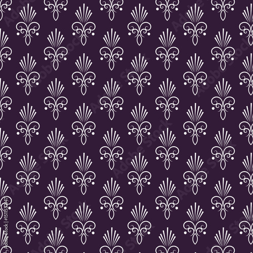 seamless pattern with flowers