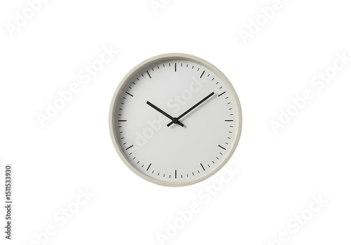 Minimalist Wall Clock A Study in Time and Simplicity