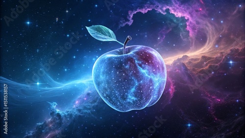 Cosmic Apple Nebula Apple i...