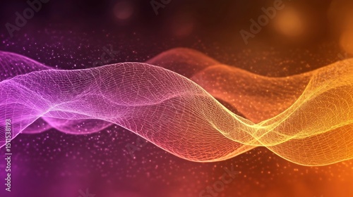 Abstract wave design with vibrant colors (1)