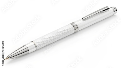 Elegant White Ballpoint Pen...