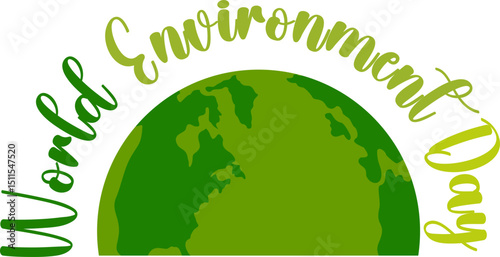 World Environment Day Lettering