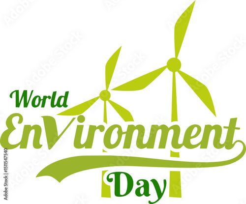 World Environment Day Lettering
