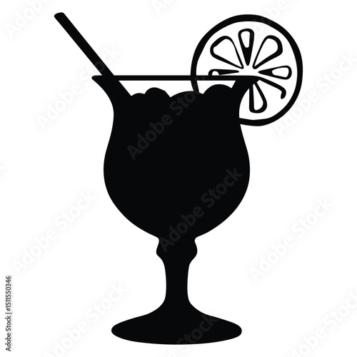 cola piñata on white background 