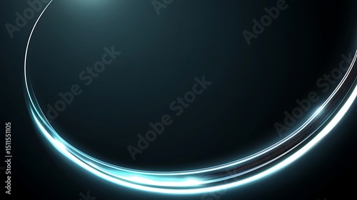 Abstract glowing curve (1)