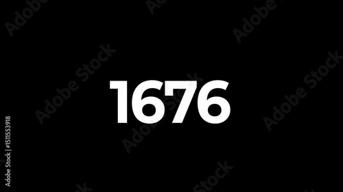 Digit counter from 0 to 2000	
