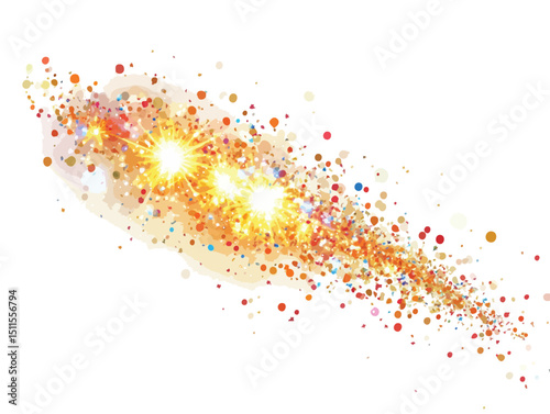 light effect vector art