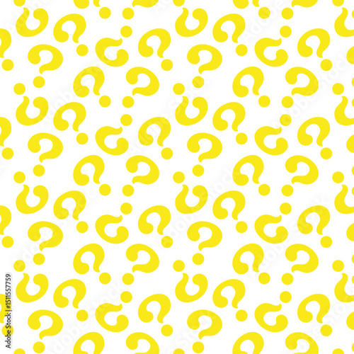 Question mark background material, texture, Support for swatches, yellow. / はてな クエスチョンマーク 疑問符が浮かぶ背景素材 テクスチャ スウォッチ対応 黄色