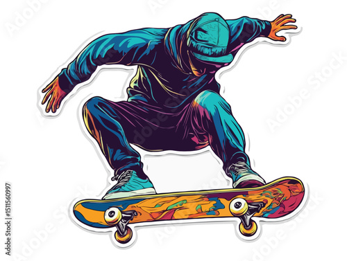 skater vector art