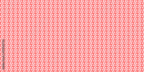 Seamless Striped Red Grid Pattern With Abstract Repeated Crossing Lines Texture Background Isolated on a Transparent or White Background