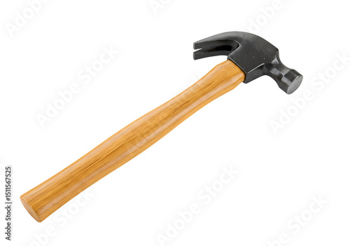 Claw Hammer A Classic WoodHandled Tool