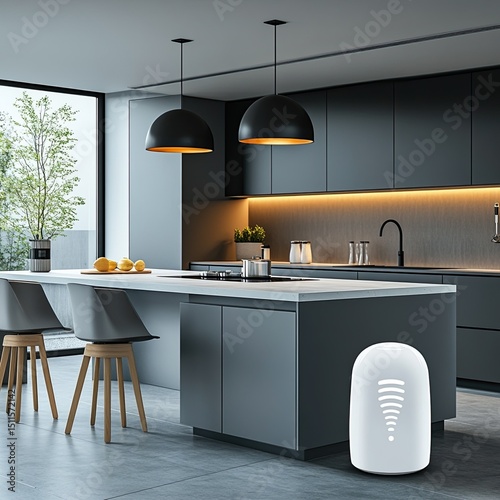 Voice-controlled IoT appliances for kitchens enabling hands-free operation and automation of tasks.