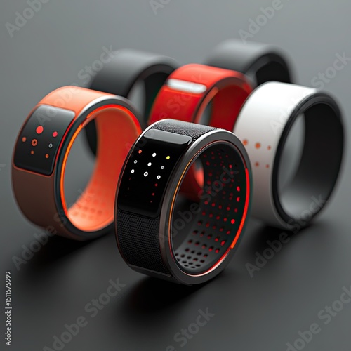 Wearable biometric ID devices integrating authentication into smartwatches, rings, and clothing.