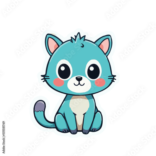 cute animal vector
