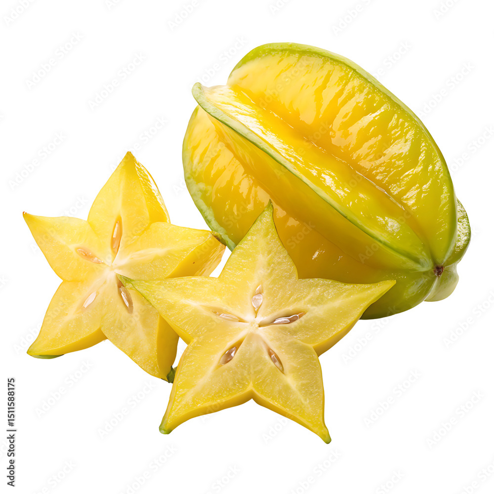 Fototapeta premium Kamranga isolated on transparent background