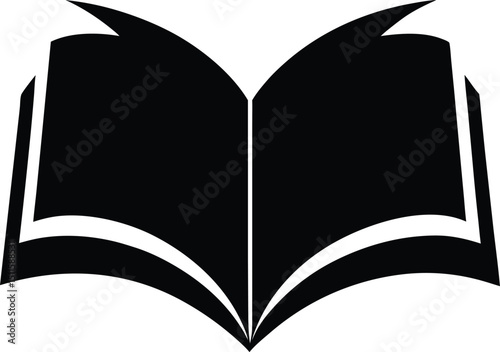 open book vector illustration