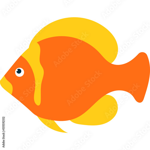 Fish Flat Illustration