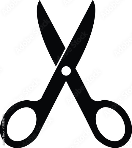 scissors isolated on white