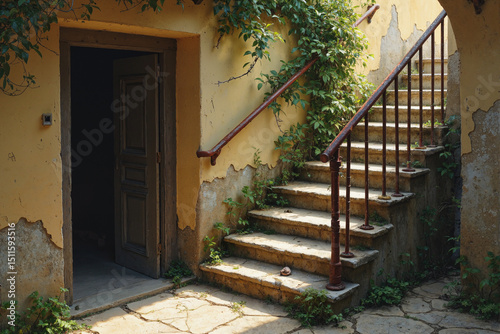 Abandoned stairs
