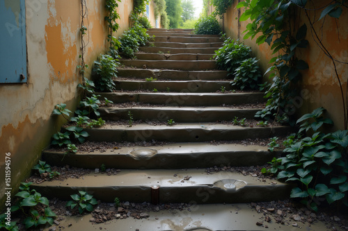 Abandoned stairs
