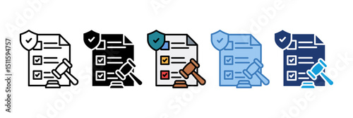 Compliance Icon Element For Design