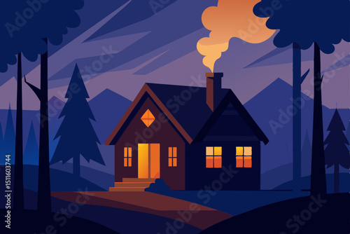 house in the woods
