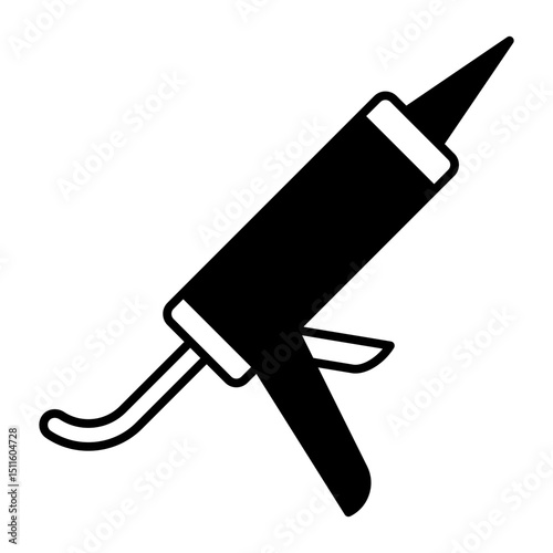 Caulking Gun black icon