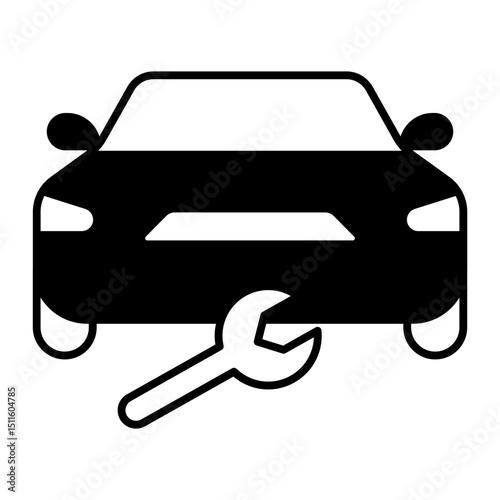 Car Repair black icon