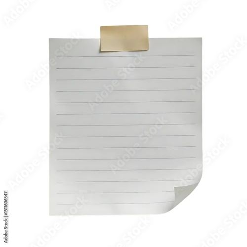 blank sheet of paper