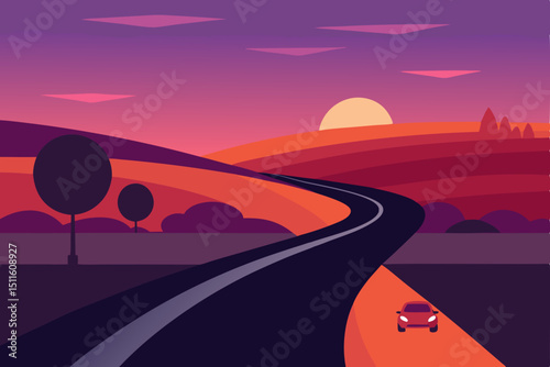 road in the desert