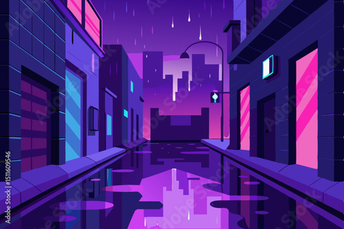 night city in the city