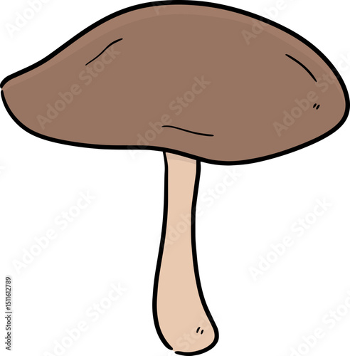 Illustration of mushroom
