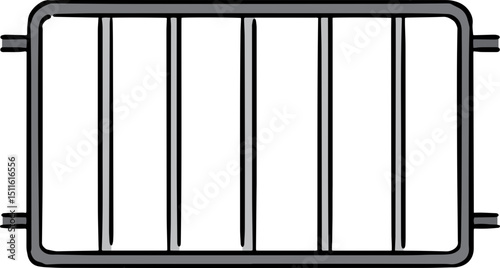 Illustration of fence
